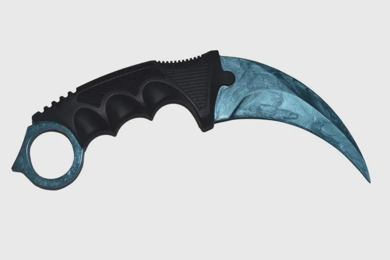 Odkryj magię najdroższej kosy w CS2: Karambit Case Hardened Blue Gem i jego wyjątkowa wartość