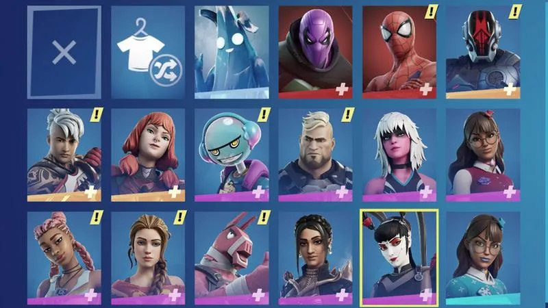 Ceny skinów Fortnite