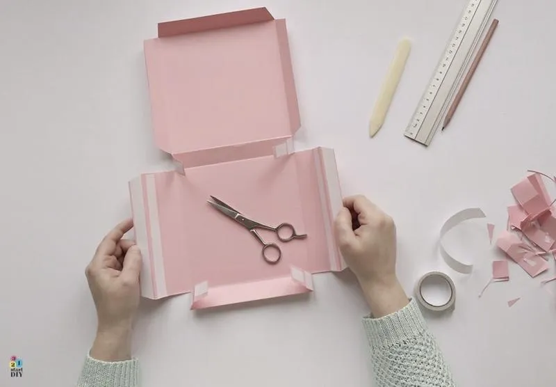 DIY pudełko na karty