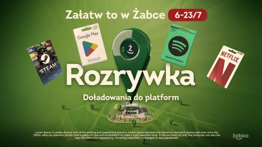 Doładowanie Steam w Żabce