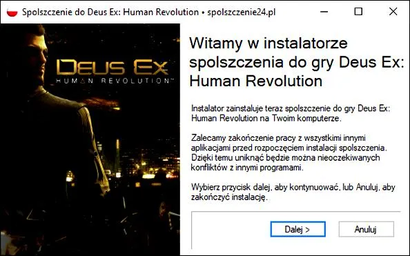 Spolszczenie do Deus Ex